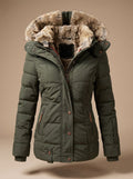 Rosalie | Hooded Quilted Puffer Winter Coat