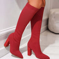 Thalia | Knitted Knee-High Sock Boots