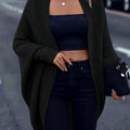 Delphine | Open-Front Longline Knit Cardigan