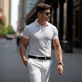 Wrinkle Free Polo Shirt – Easy Smart Casual