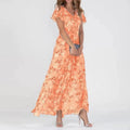 Elke | V-Neck Radiant Midi Dress